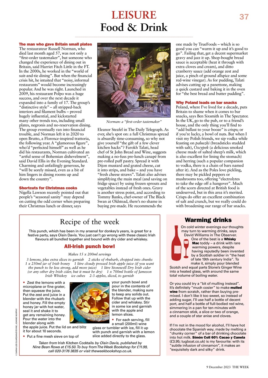 The Week Preview Pages