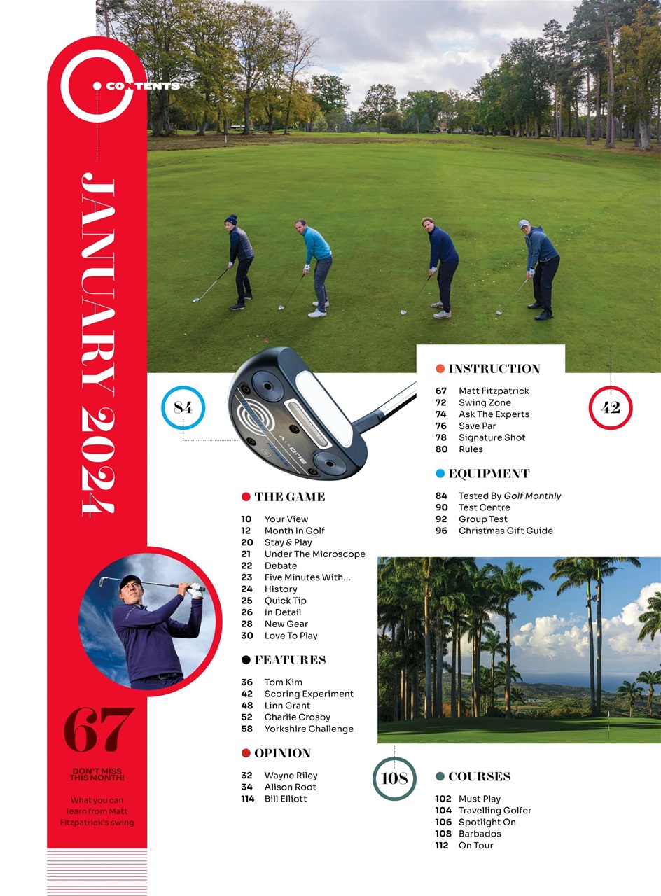 Golf Monthly Preview Pages