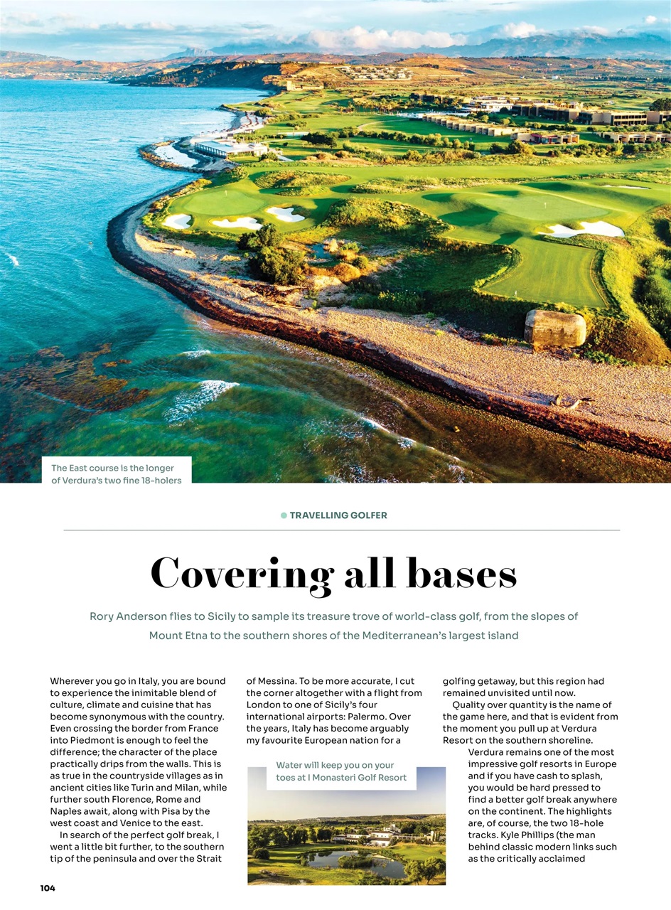 Golf Monthly Preview Pages