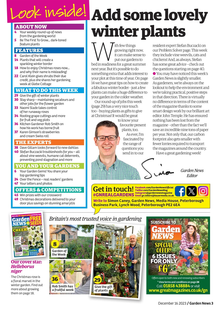 Garden News Preview Pages