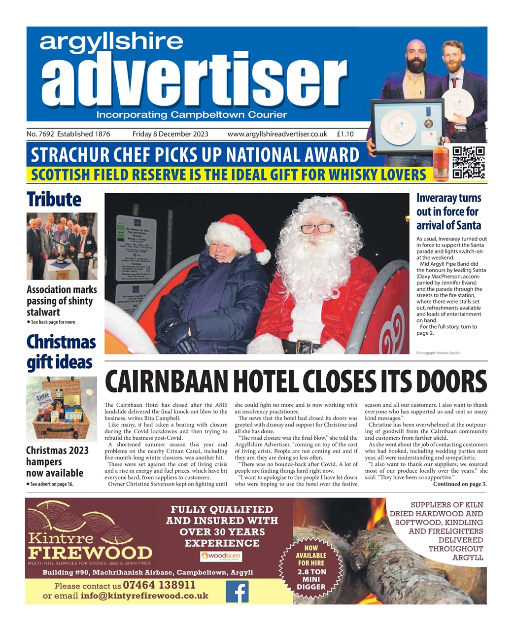 Argyllshire Advertiser Preview Pages