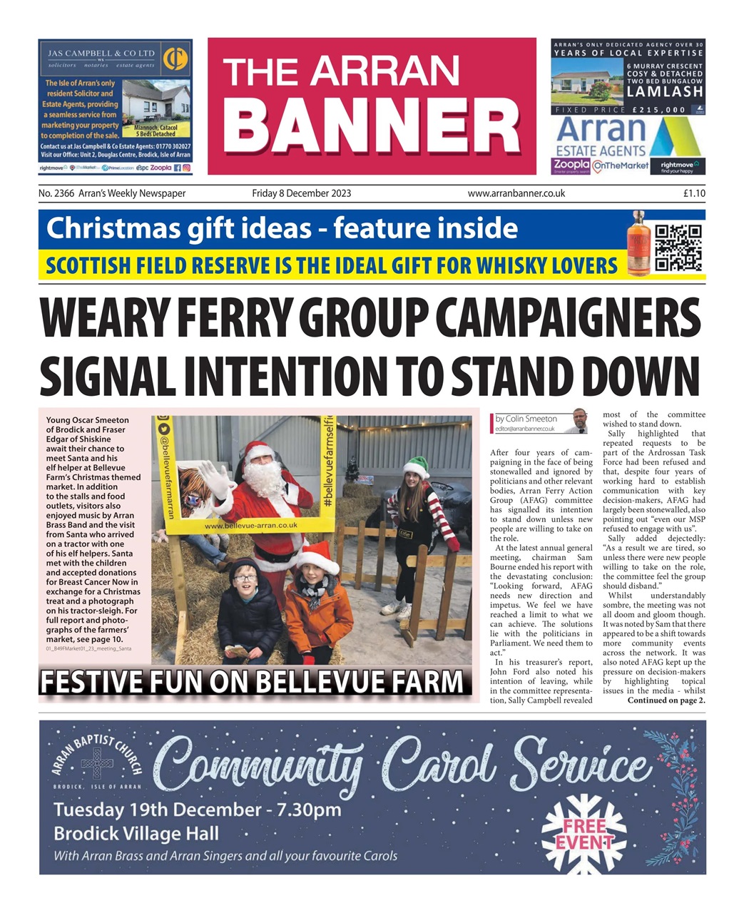 Arran Banner Preview Pages
