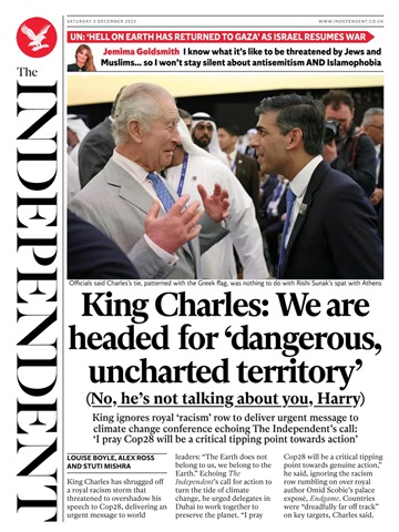 The Independent Daily Edition Newspaper issue 02 December 2023