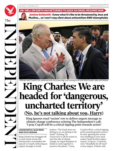 The Independent Daily Edition Newspaper issue 