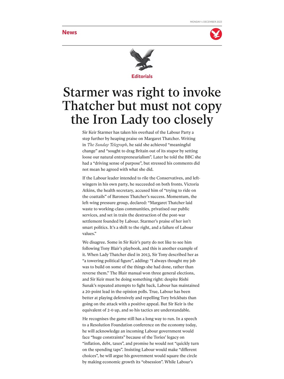 The Independent Daily Edition Newspaper Preview Pages
