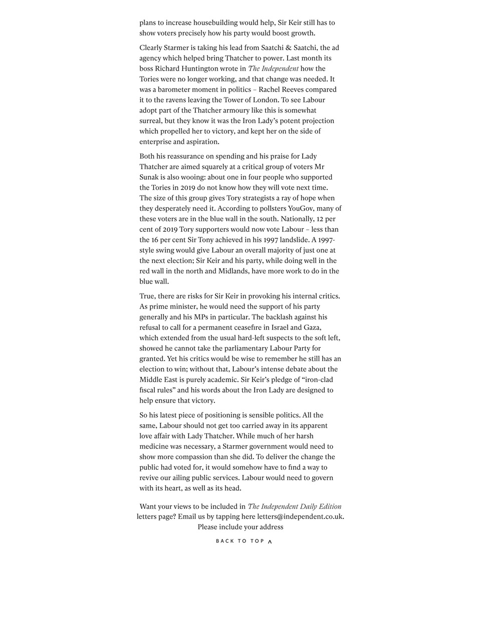 The Independent Daily Edition Newspaper Preview Pages