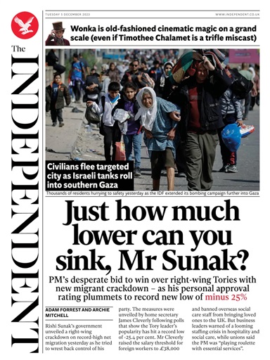 The Independent Daily Edition Newspaper issue 