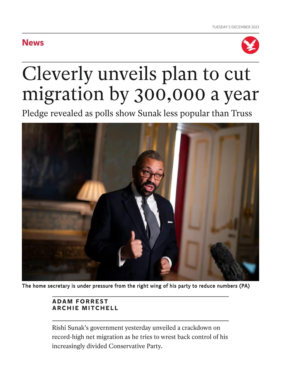 The Independent Daily Edition Newspaper Preview Pages