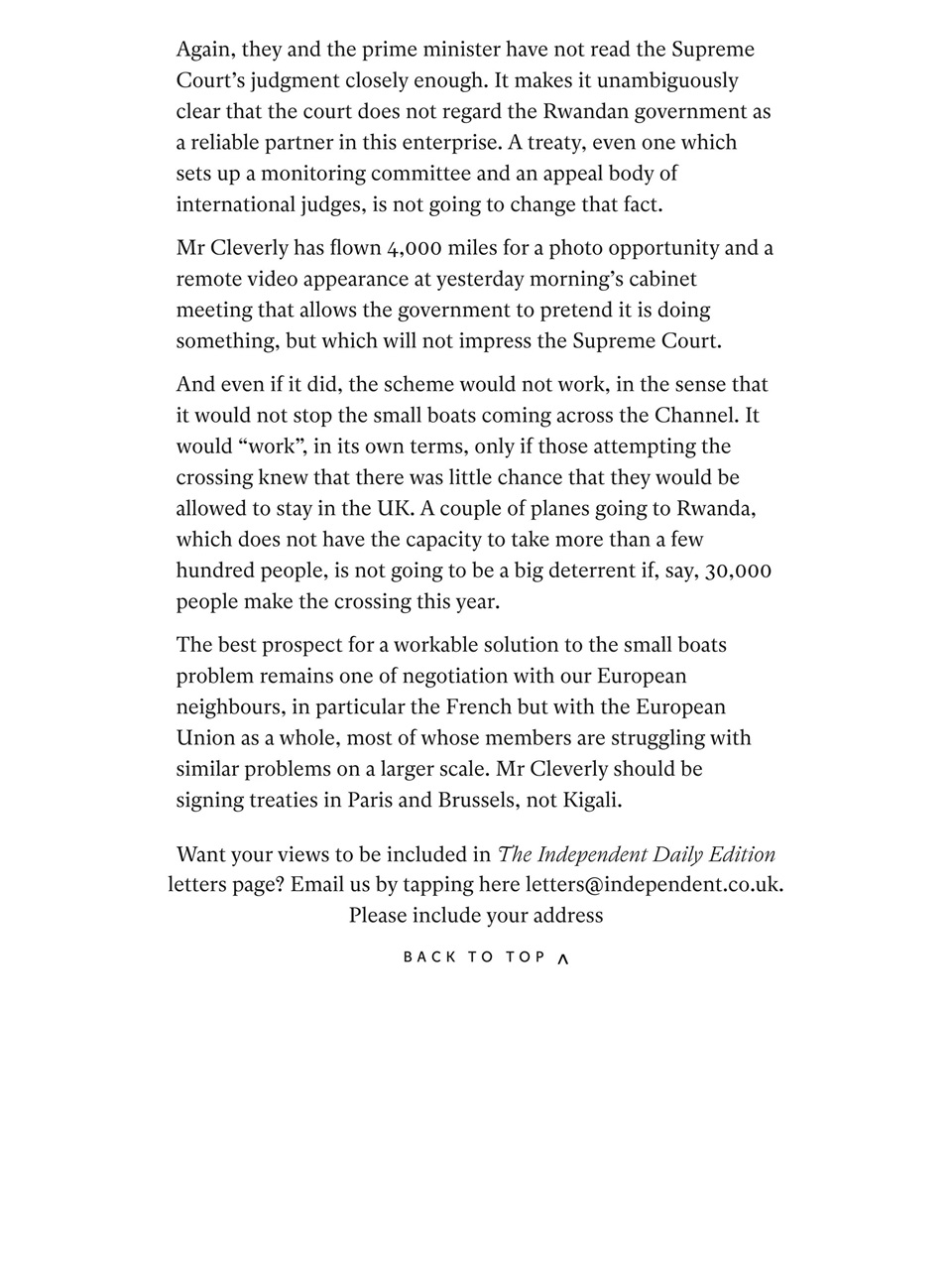 The Independent Daily Edition Newspaper Preview Pages