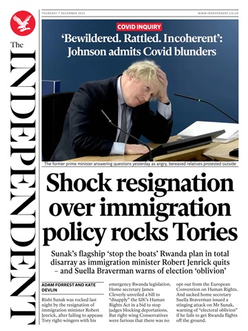 The Independent Daily Edition Newspaper issue 07 December 2023