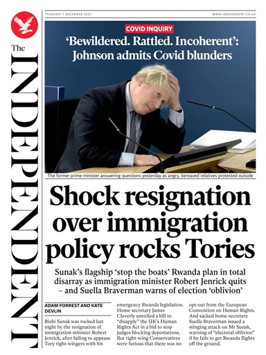 The Independent Daily Edition Newspaper issue 