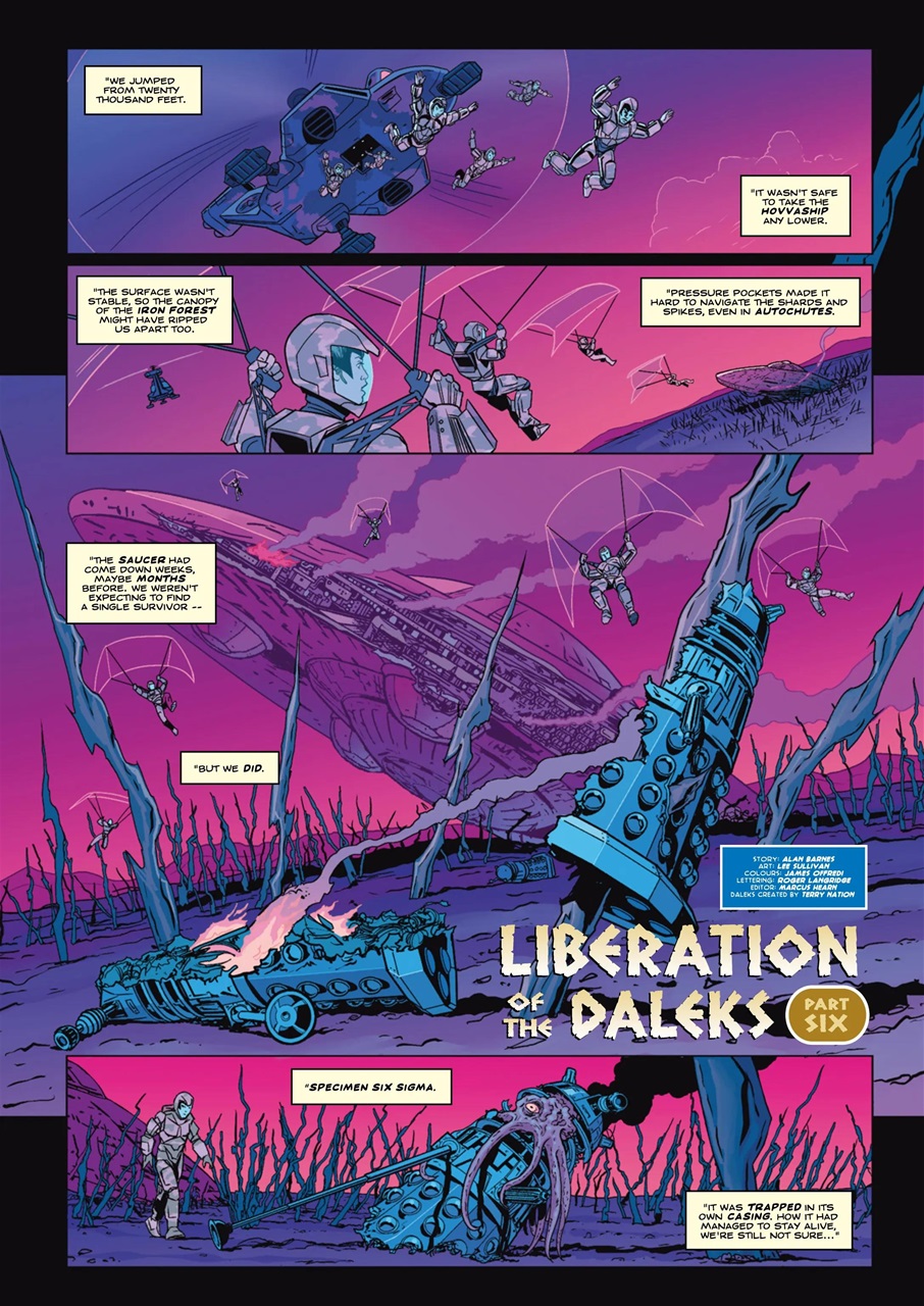 Doctor Who Magazine Preview Pages