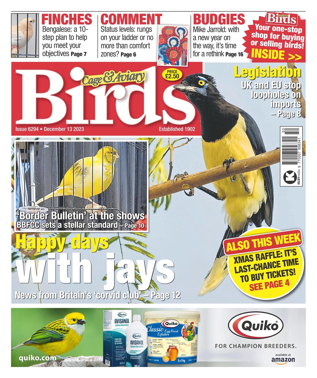 Cage & Aviary Birds Preview Pages