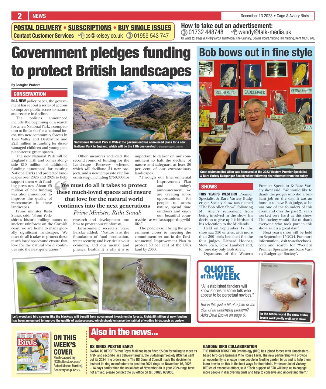 Cage & Aviary Birds Preview Pages