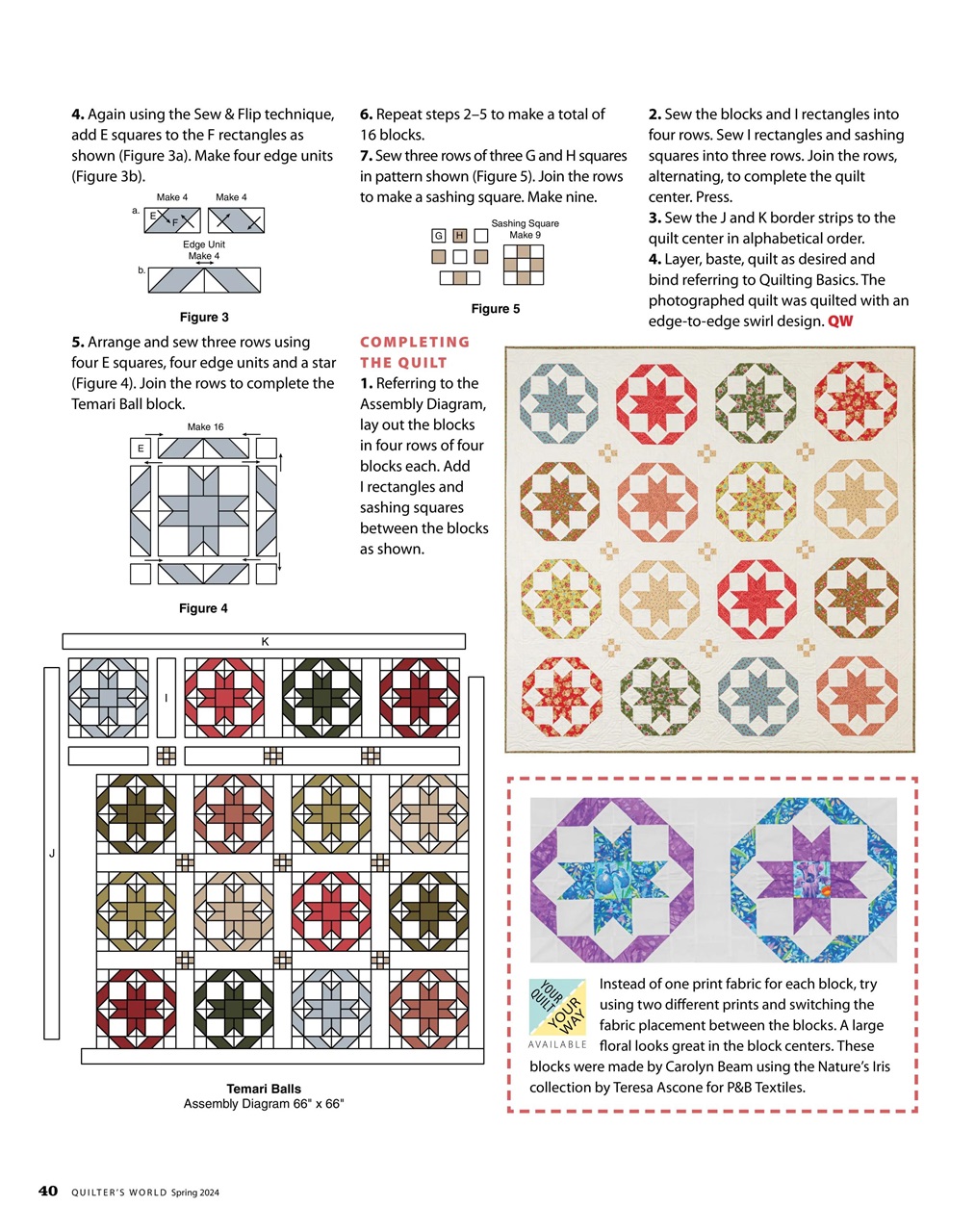 Quilter's World Preview Pages