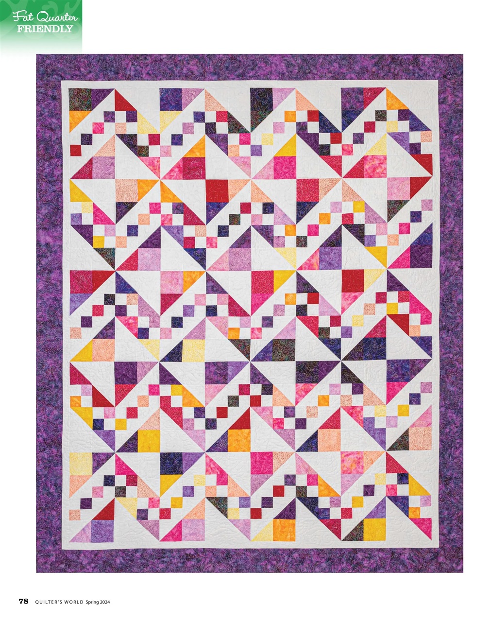 Quilter's World Preview Pages