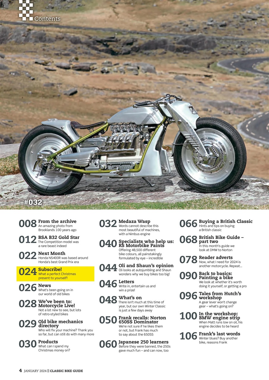 Classic Bike Guide Preview Pages