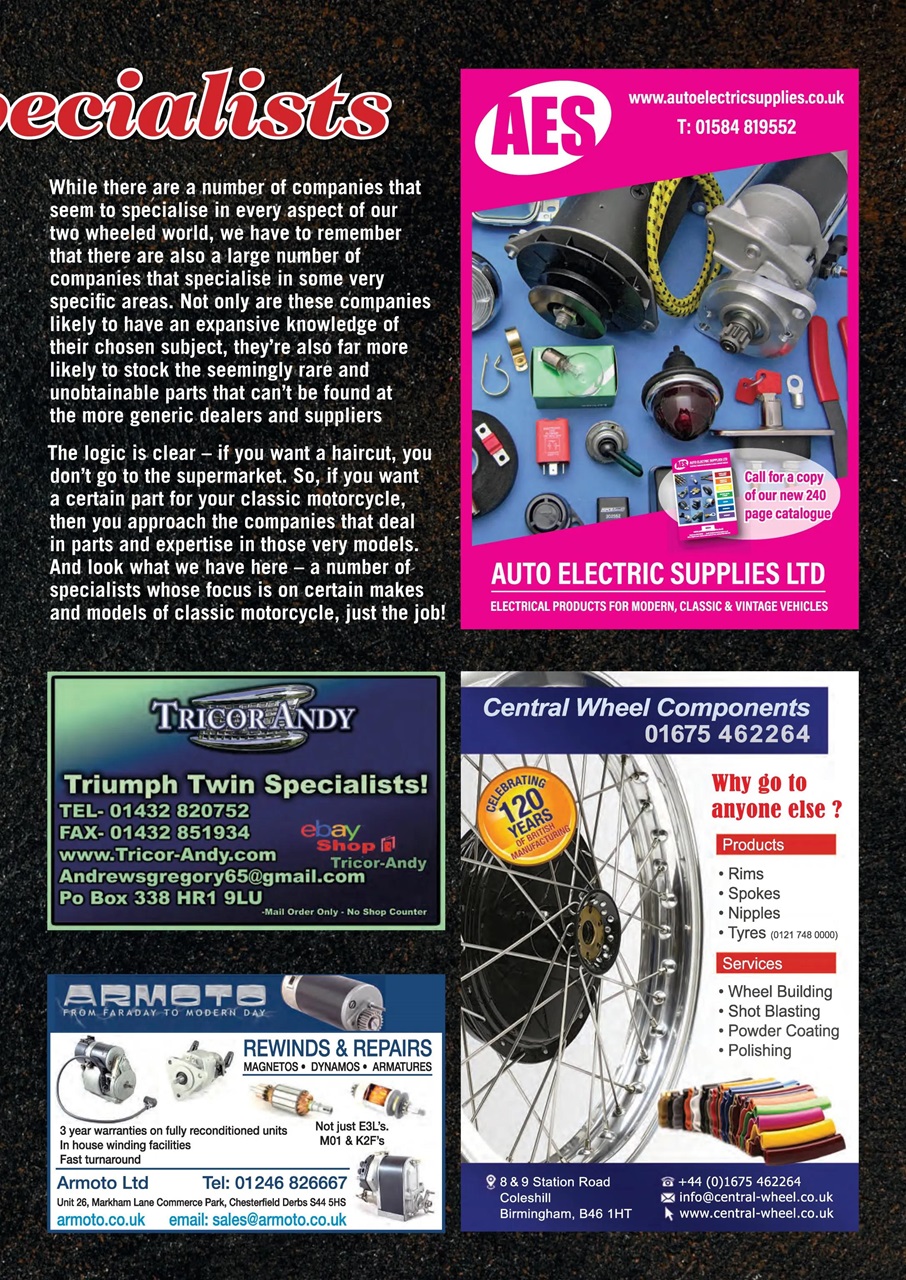 Classic Bike Guide Preview Pages