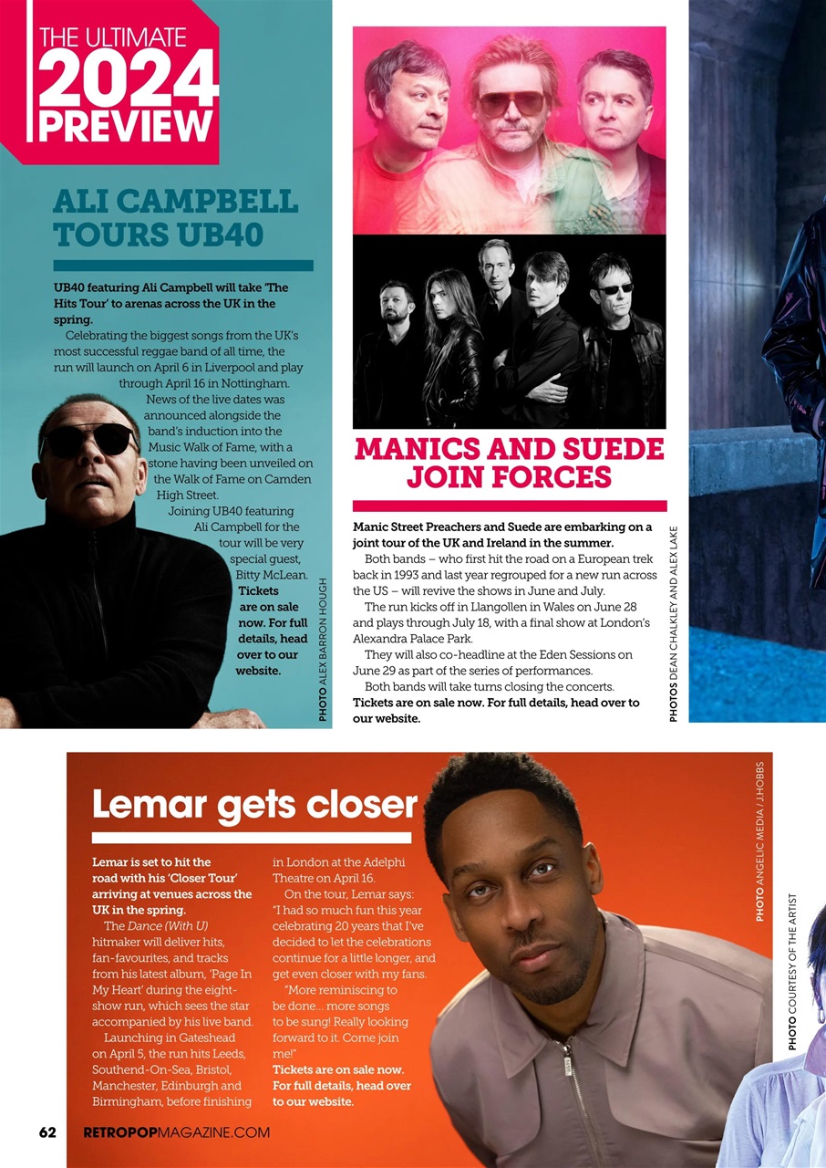 Retro Pop Preview Pages