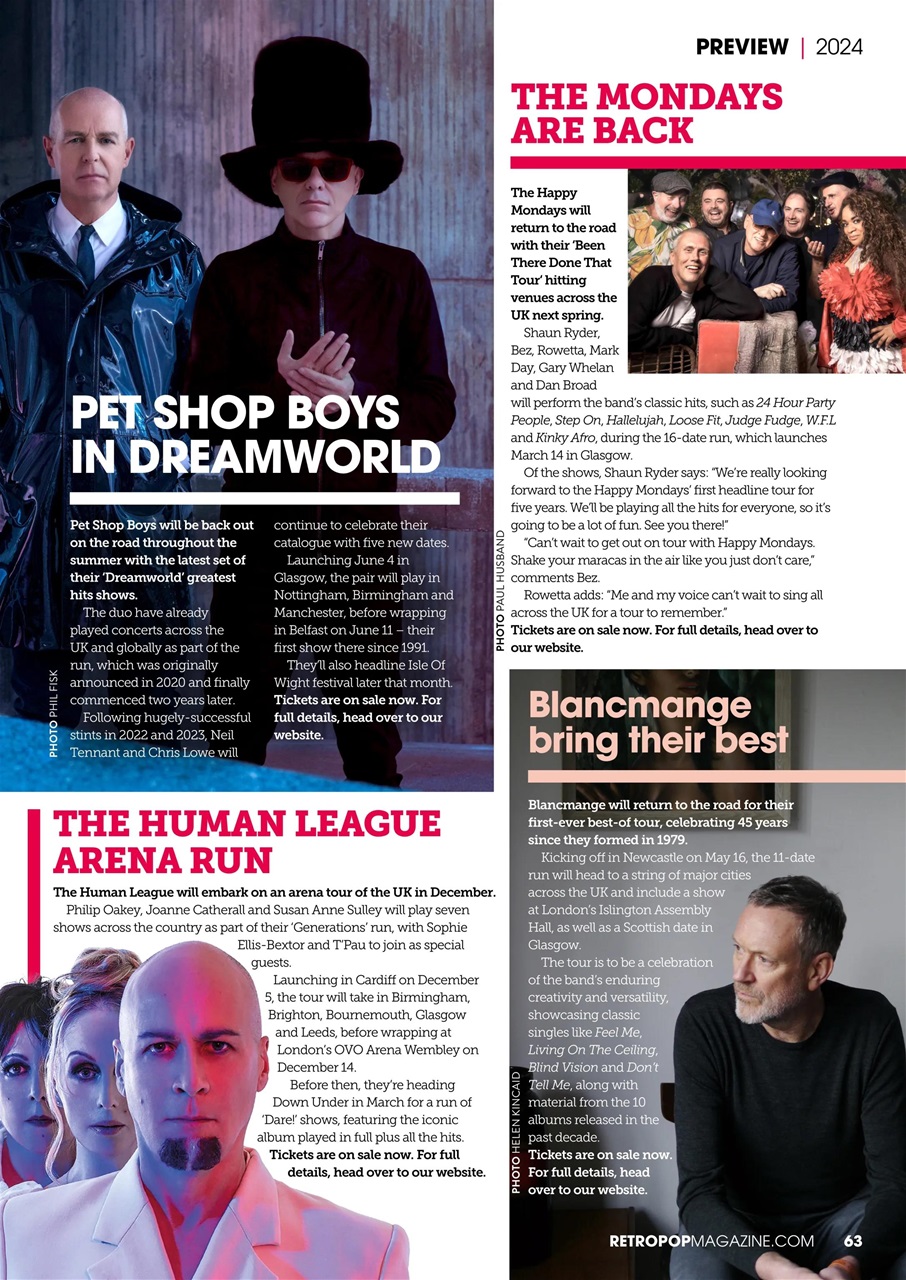 Retro Pop Preview Pages