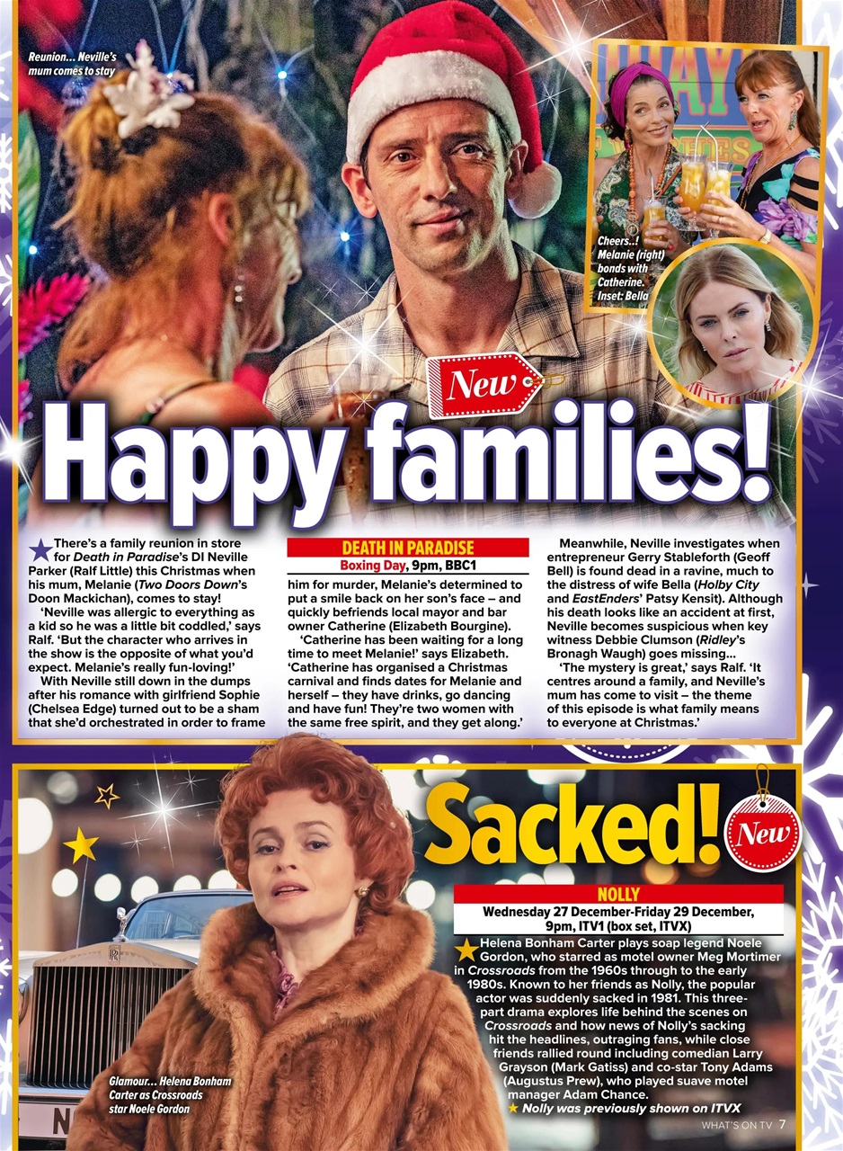 What's on TV Preview Pages