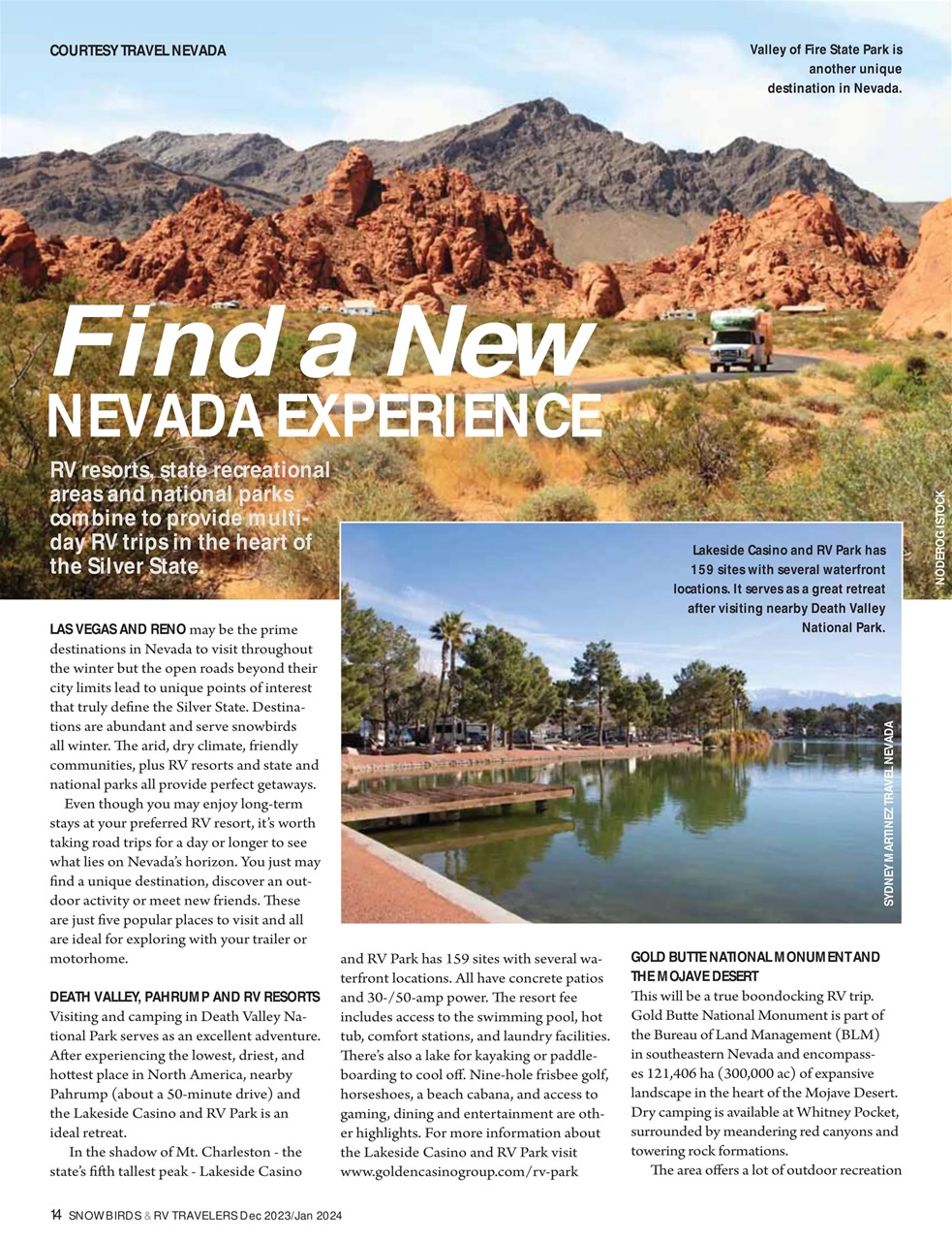 Snowbirds & RV Travelers Preview Pages