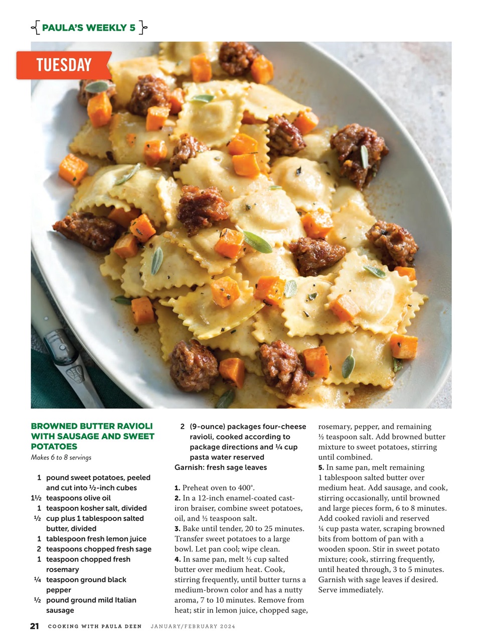 Cooking with Paula Deen Preview Pages