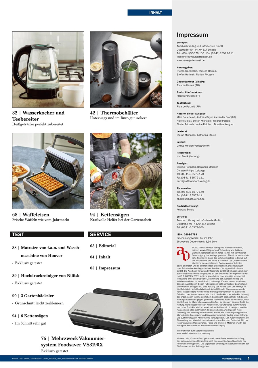 Testjournal Preview Pages