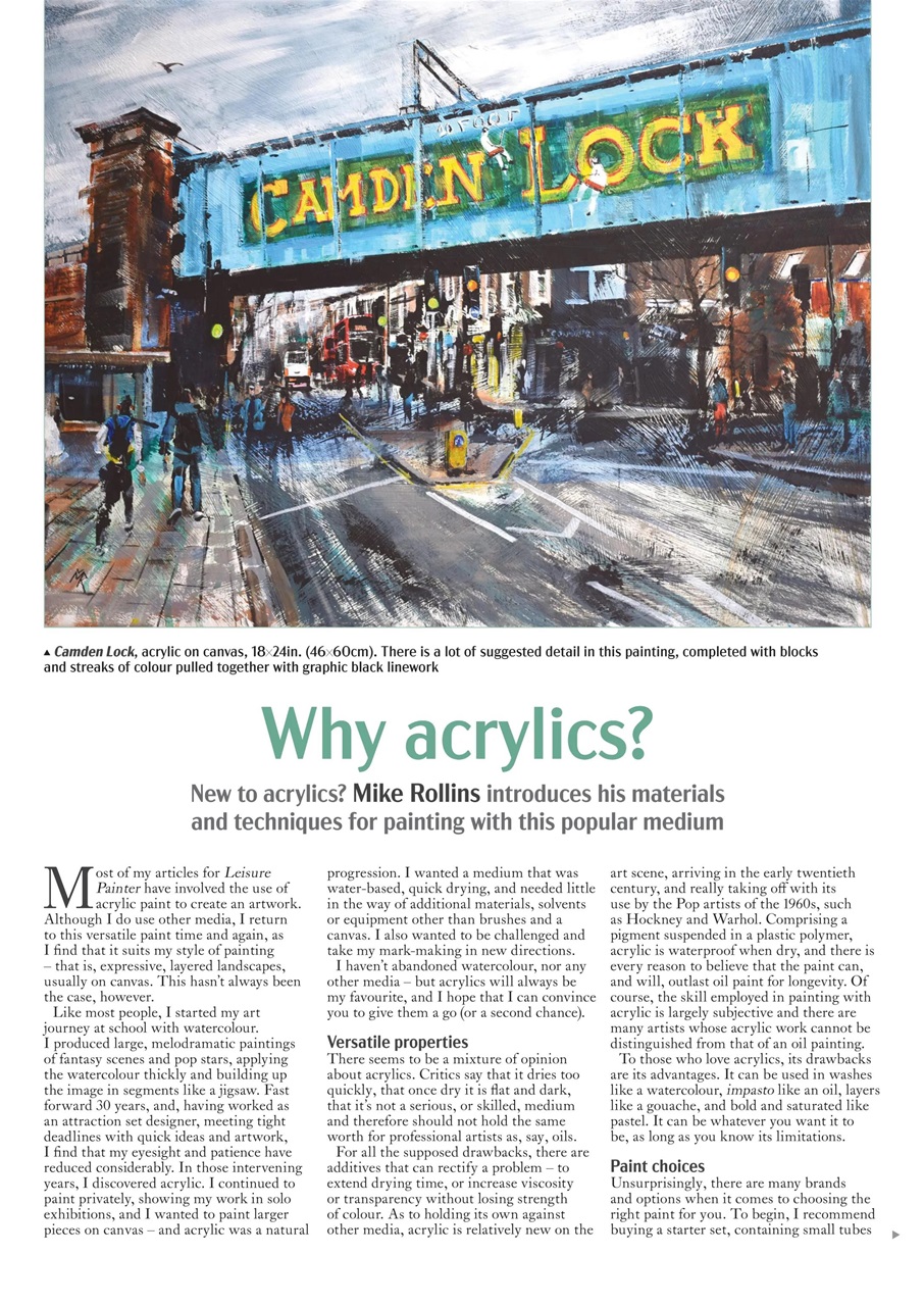 Leisure Painter & The Artist Preview Pages