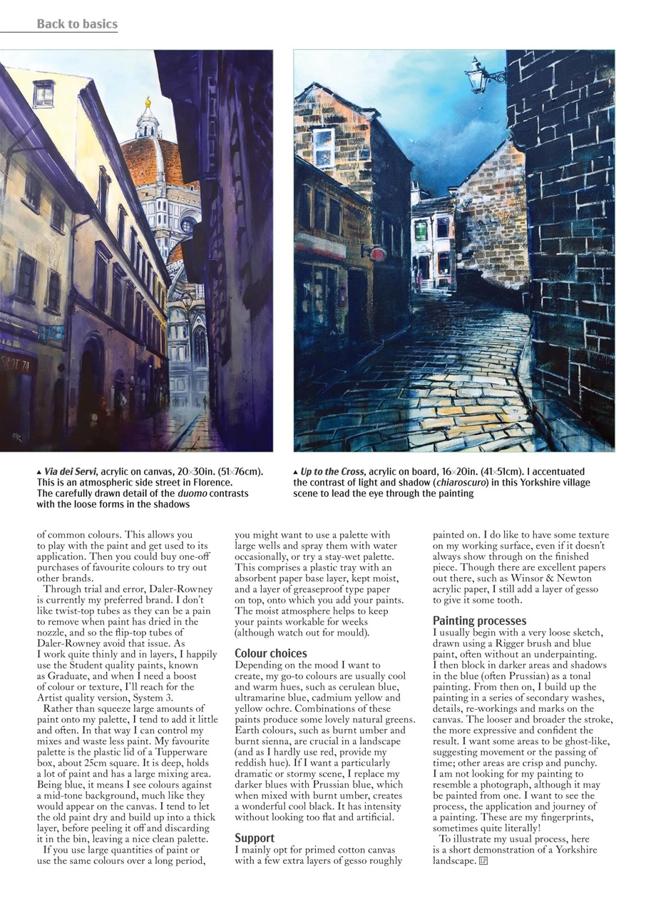 Leisure Painter & The Artist Preview Pages