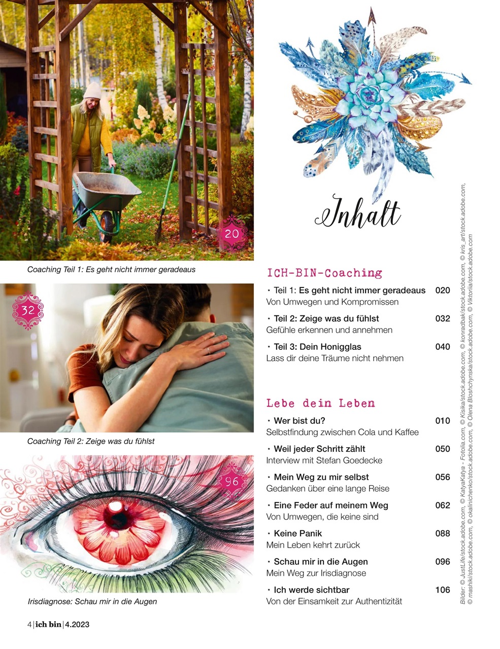 Ich Bin Preview Pages