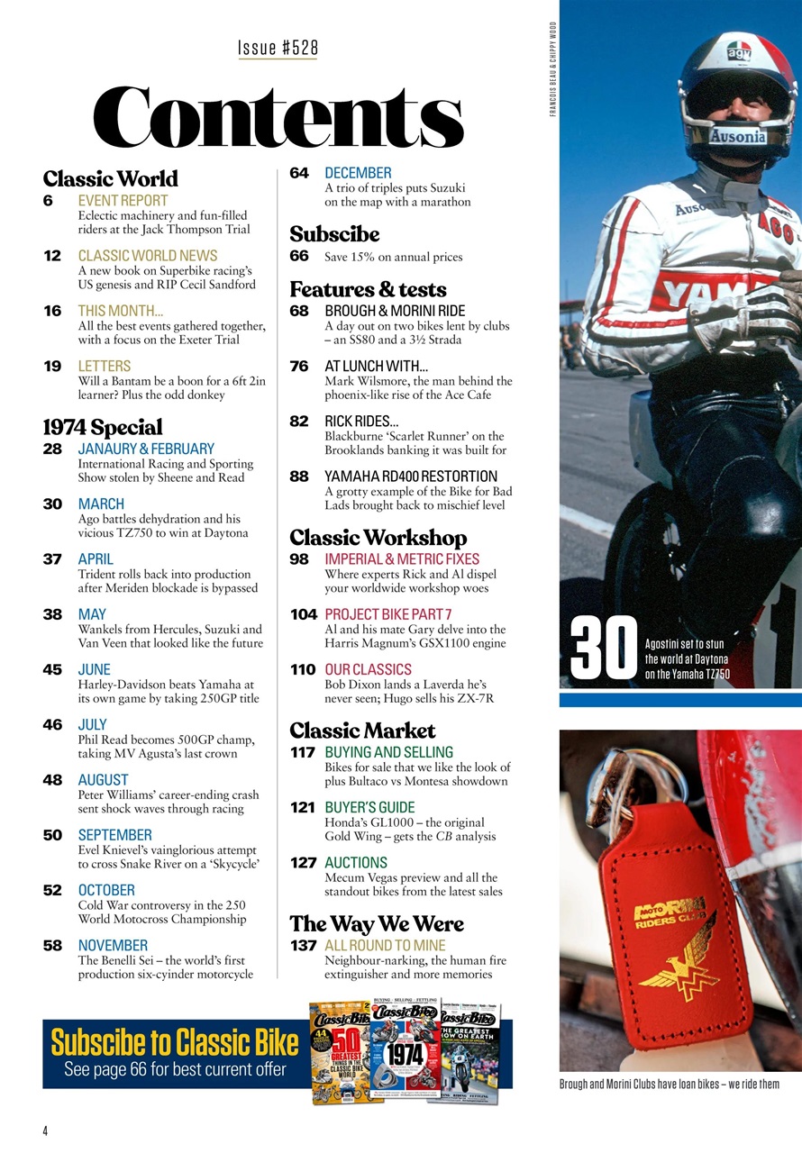 Classic Bike Preview Pages