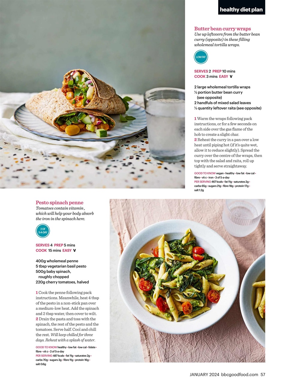 Good Food Magazine Preview Pages