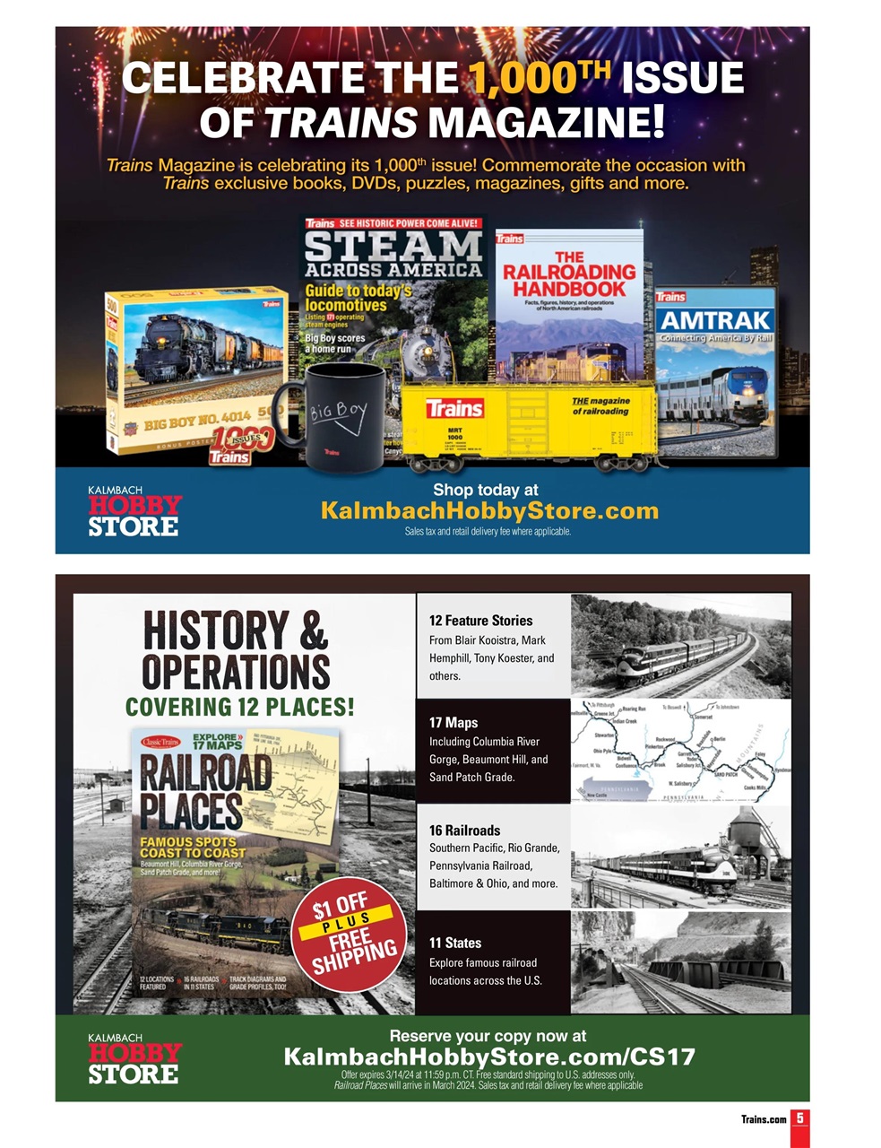 Trains Preview Pages