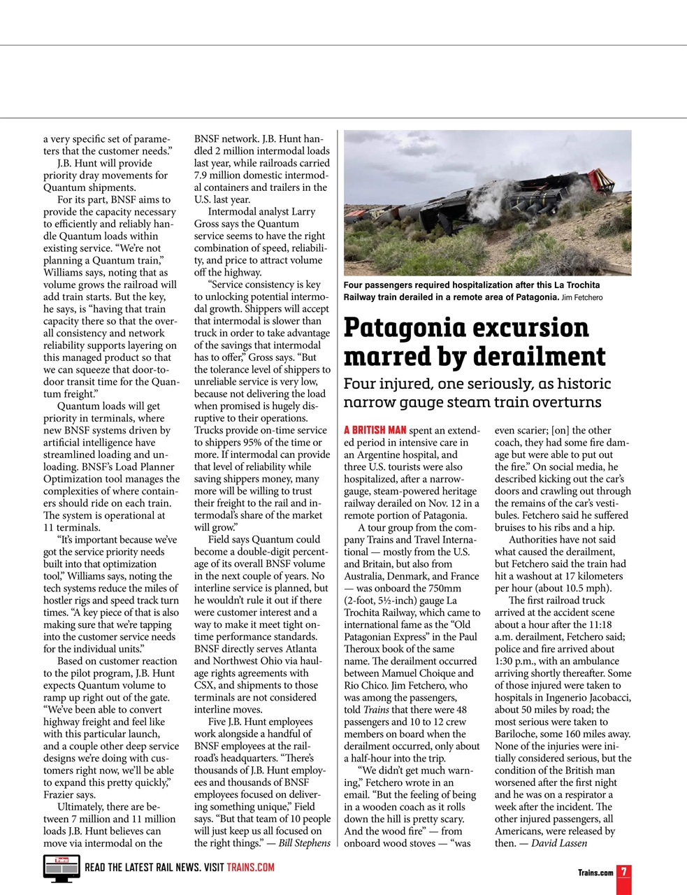 Trains Preview Pages