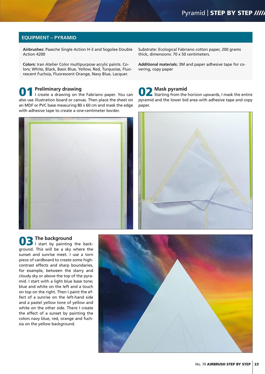 Airbrush Step by Step Preview Pages