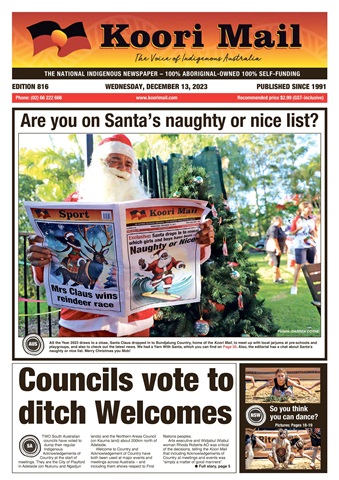 Koori Mail issue December 13 2023