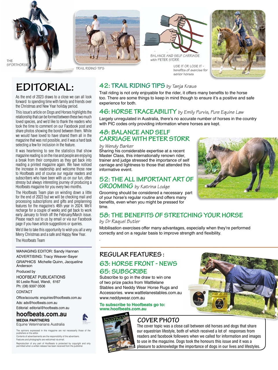 Hoofbeats Preview Pages