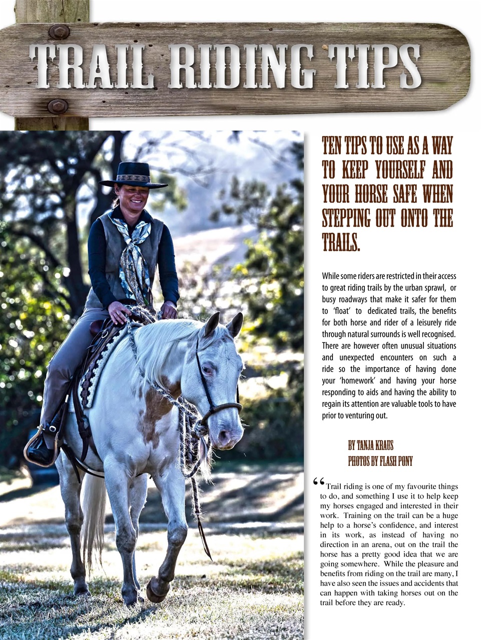 Hoofbeats Preview Pages