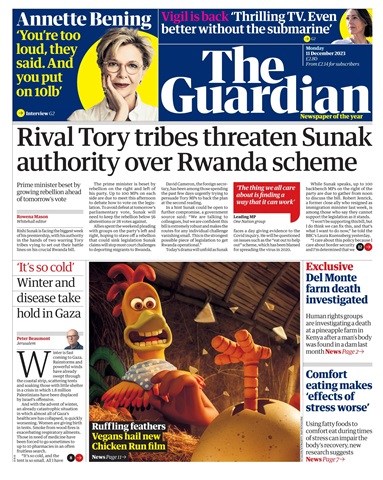 The Guardian Newspaper issue Monday, December 11, 2023