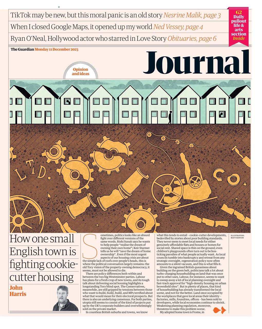 The Guardian Newspaper Preview Pages