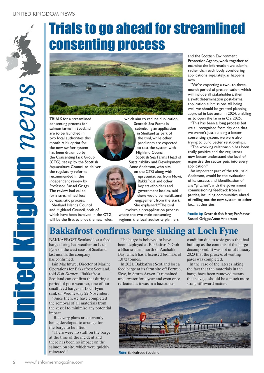 Fish Farmer Magazine Preview Pages