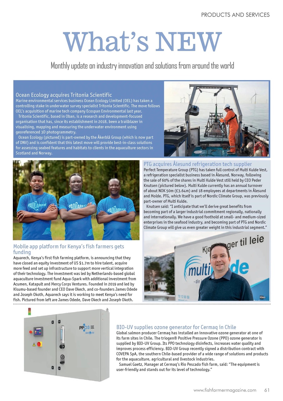 Fish Farmer Magazine Preview Pages
