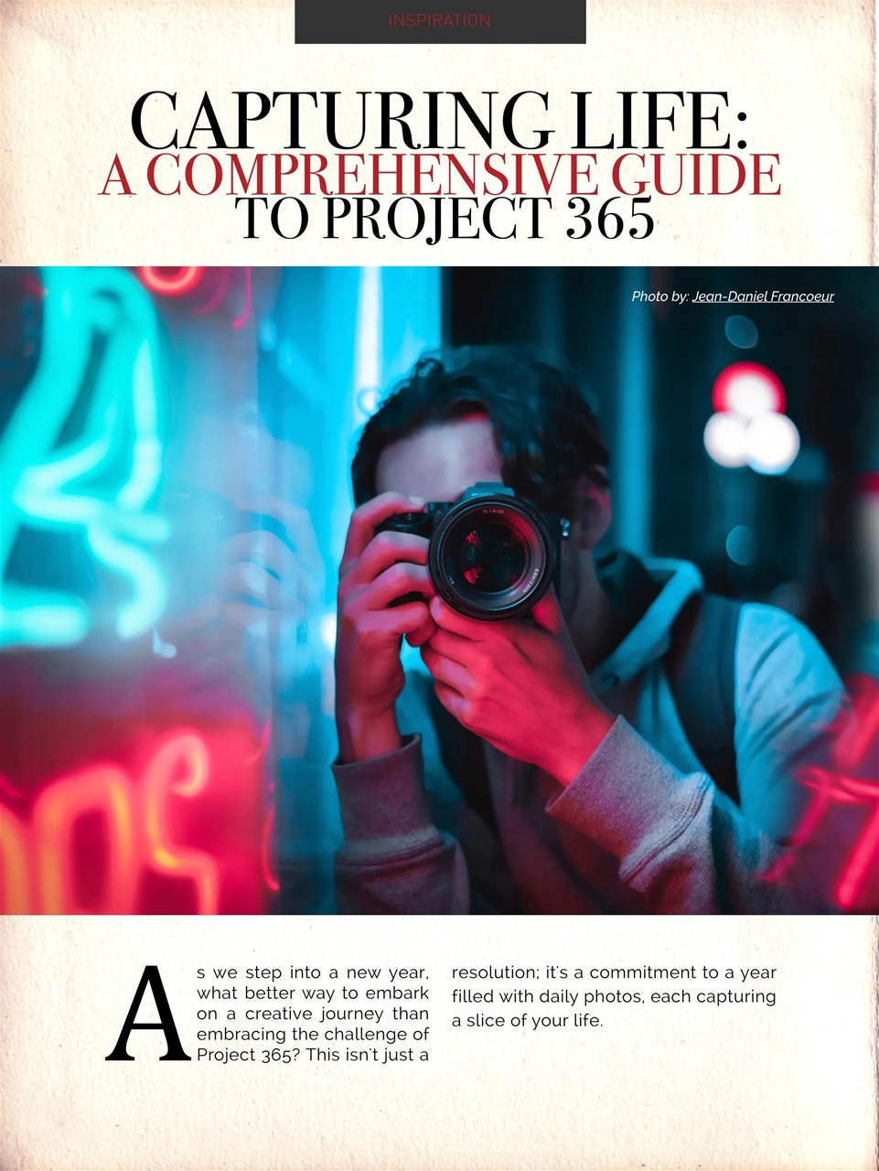 Photography Masterclass Magazine Preview Pages