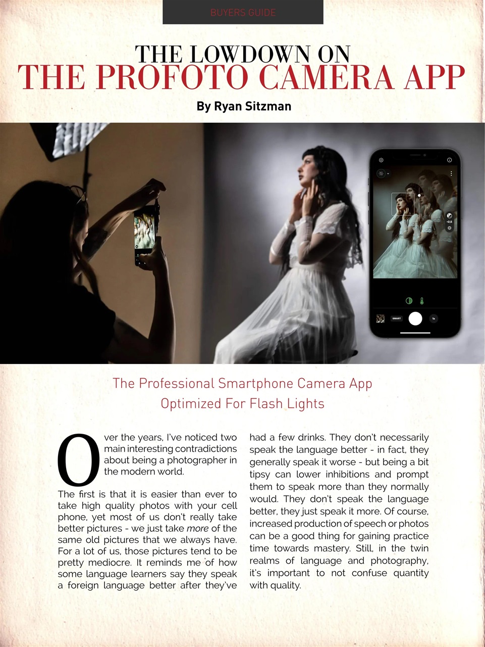 Photography Masterclass Magazine Preview Pages