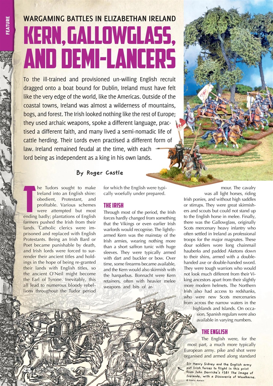 Wargames, Soldiers & Strategy Preview Pages