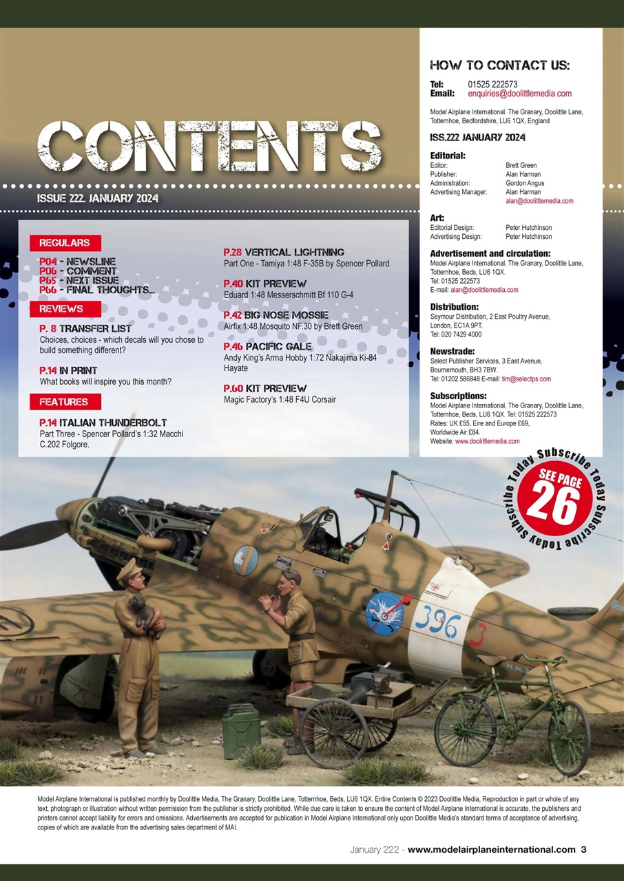 Model Airplane International Preview Pages