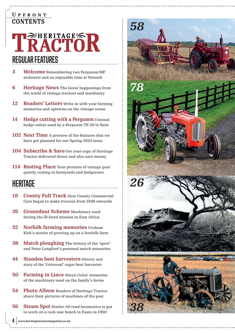 Classic Tractor Preview Pages
