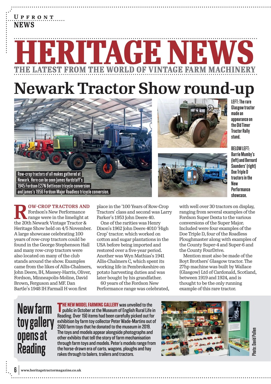 Classic Tractor Preview Pages