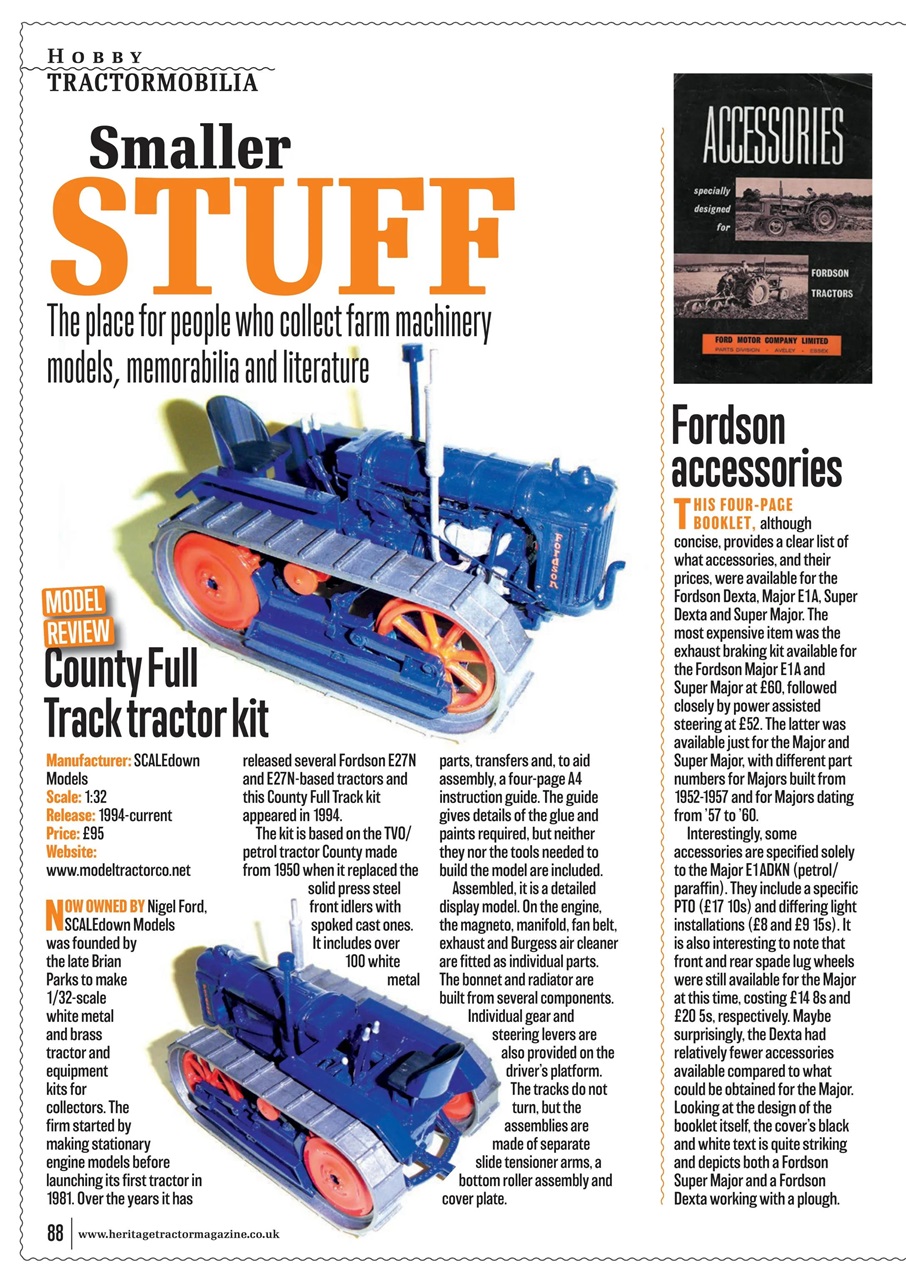 Classic Tractor Preview Pages
